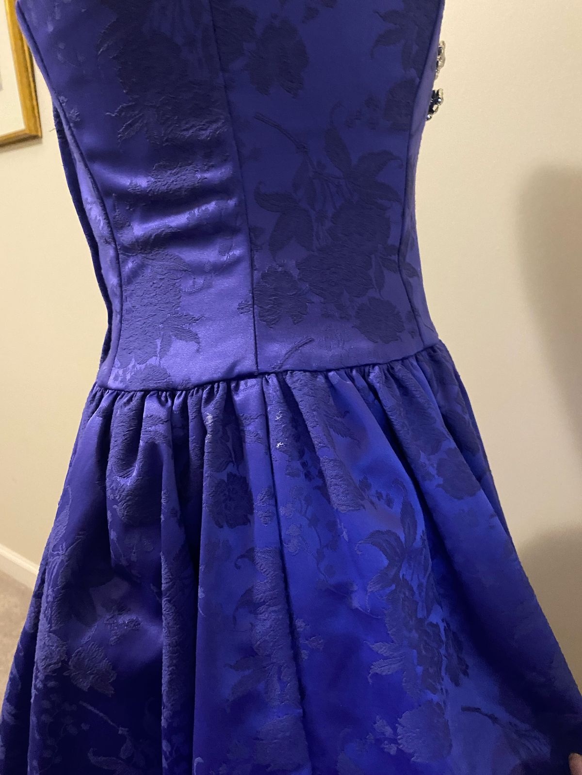 Jessica McClintock Size 10 Prom Purple A-line Dress on Queenly