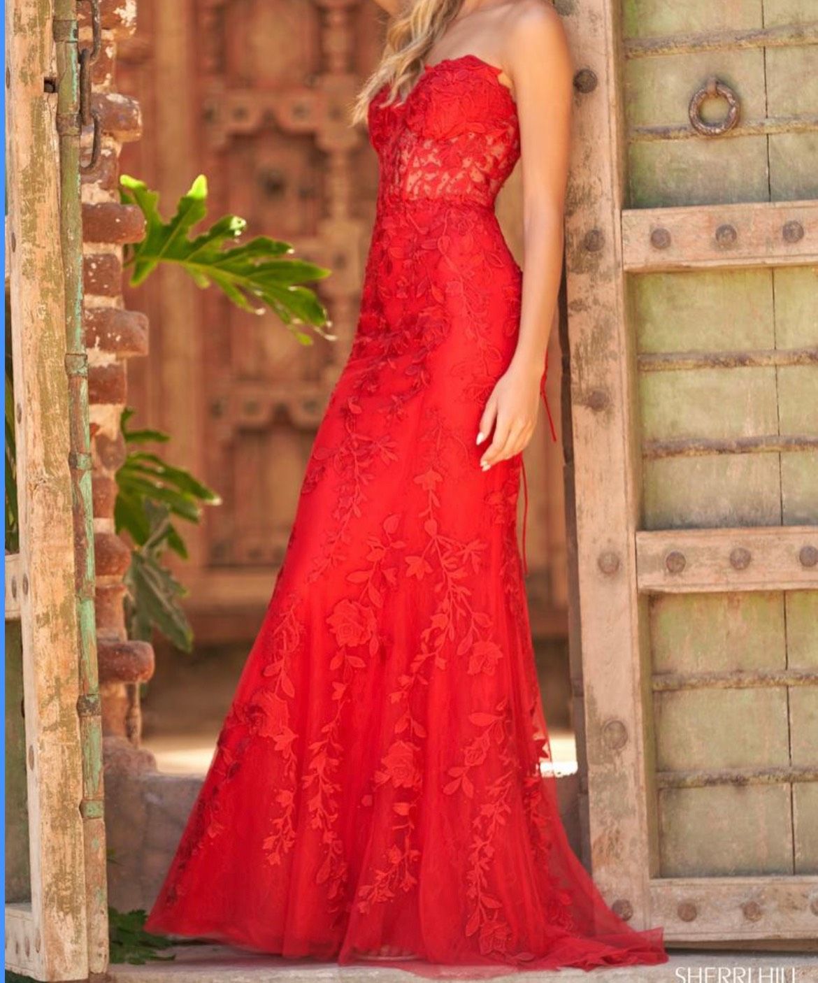 Sherri Hill Size 00 Prom Red Cocktail Dress on Queenly
