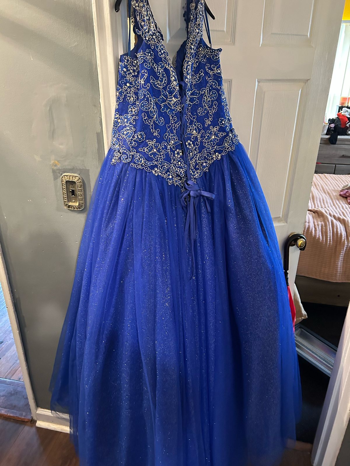 Size 3X Prom Multicolor Ball Gown on Queenly