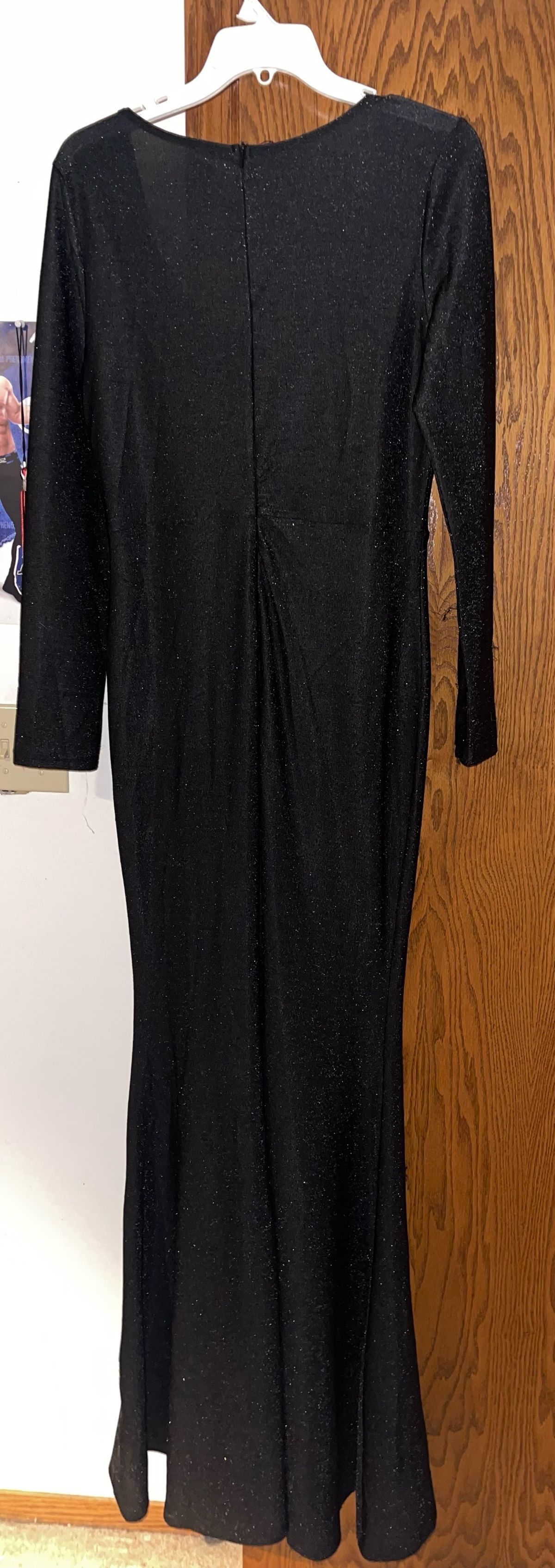 Size XL Prom Black Mermaid Dress on Queenly