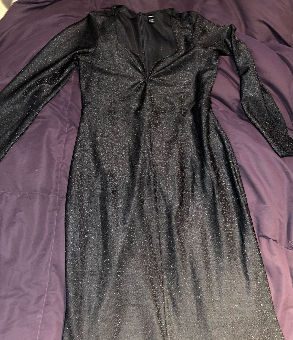 Size XL Prom Black Mermaid Dress on Queenly