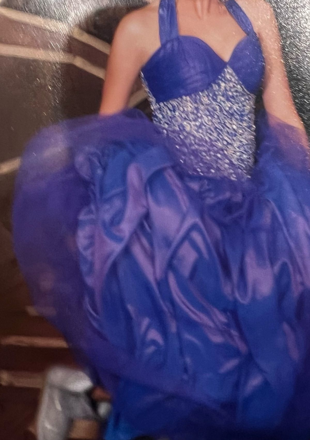Size 2 Prom Purple Ball Gown on Queenly