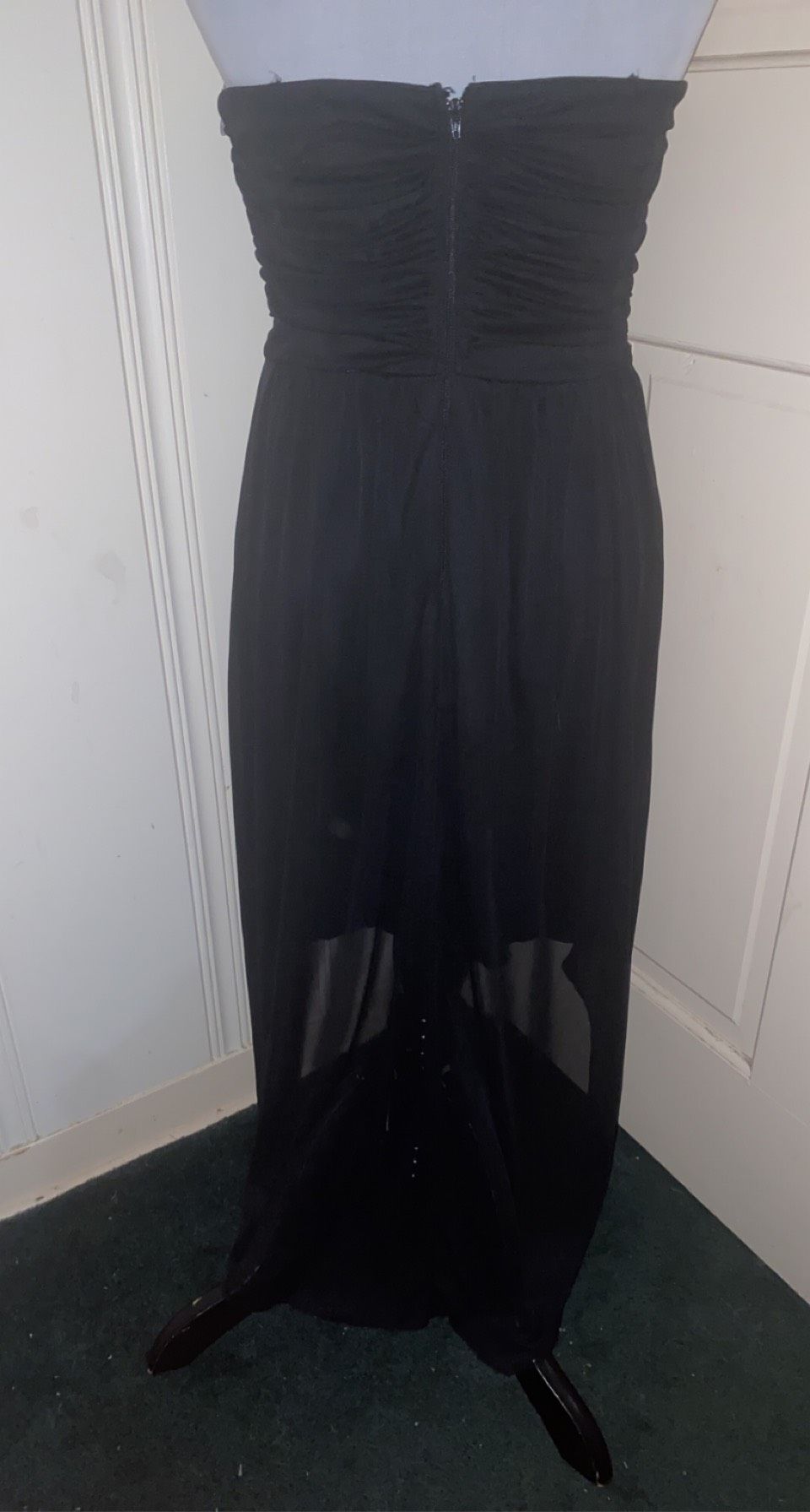 City Triangles Size 10 Prom Black A-line Dress on Queenly
