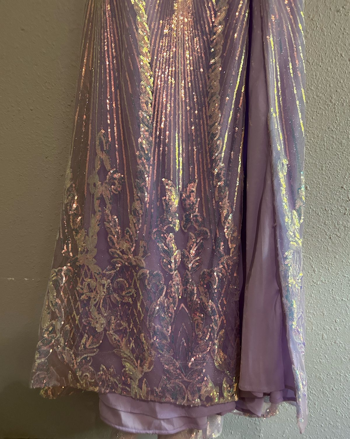 Size S Prom Purple Mermaid Dress on Queenly