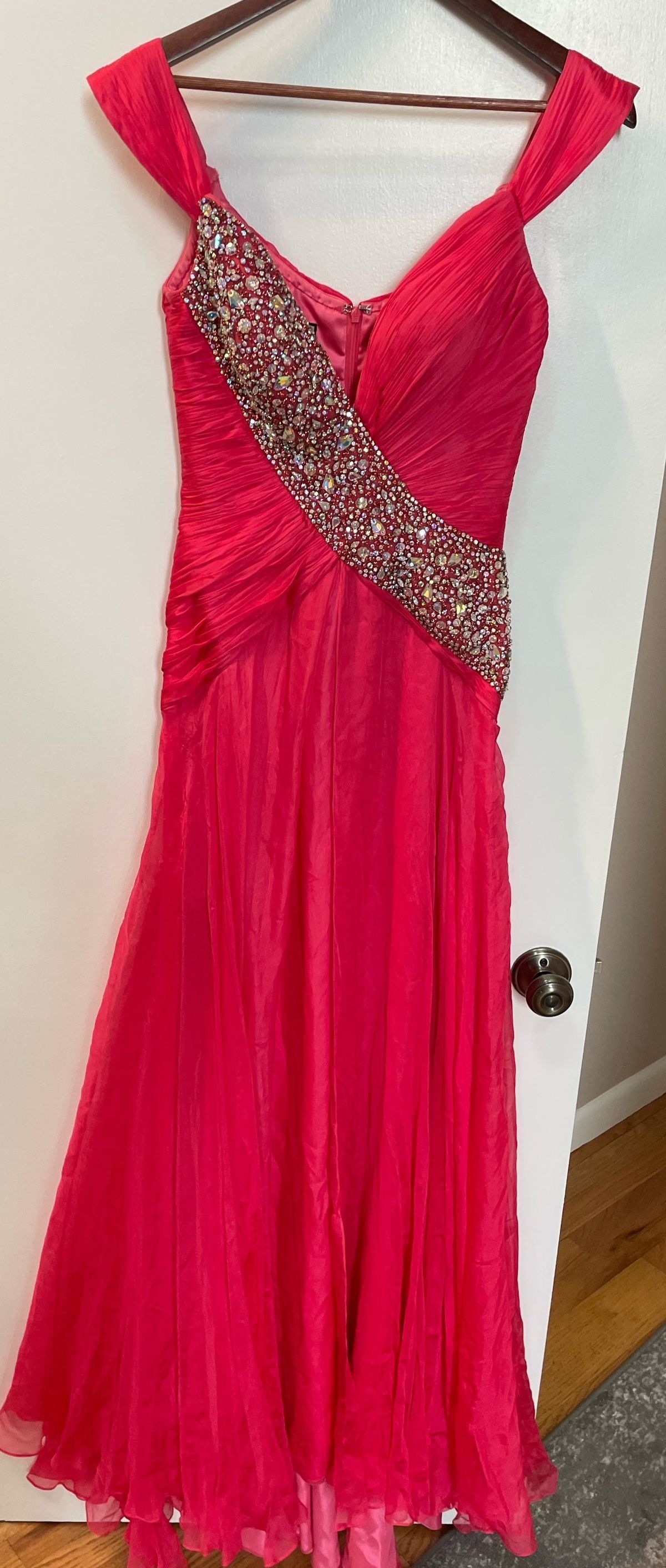 Sherri Hill Size 6 Prom Pink Mermaid Dress on Queenly