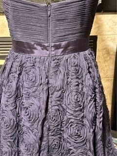 Adrianna Papell Size 10 Prom Purple A-line Dress on Queenly