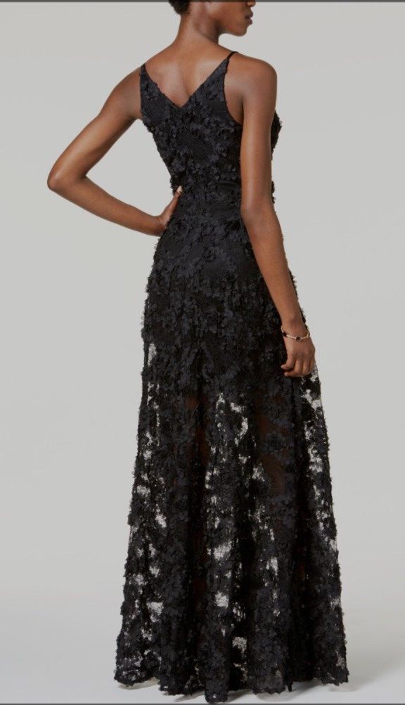 Xscape Size 6 Prom Black A-line Dress on Queenly