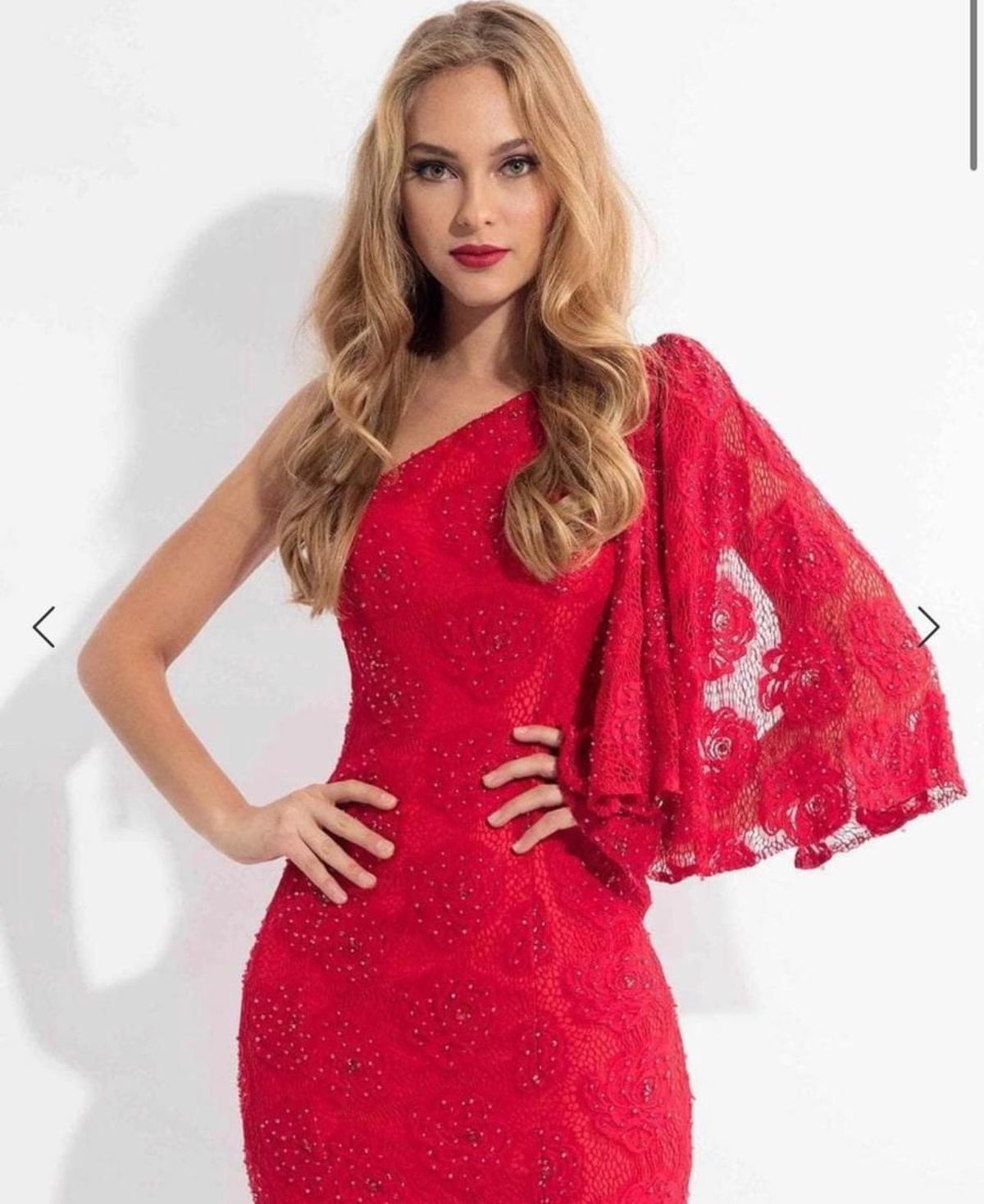 Rachel Allan Size 8 Nightclub Red Cocktail Dress on Queenly