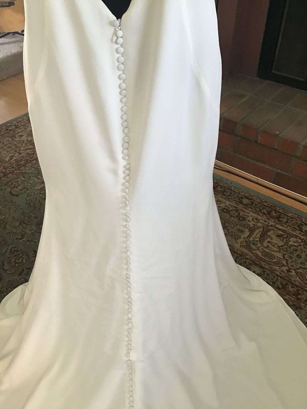 Alfred Angelo  Plus Size 16 White Mermaid Dress on Queenly