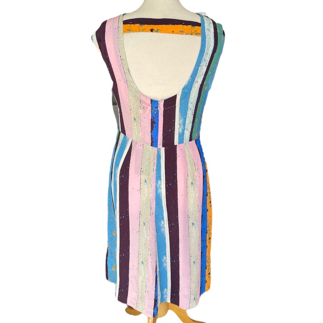 Tracy Reese Size 10 Wedding Guest Multicolor Cocktail Dress on Queenly