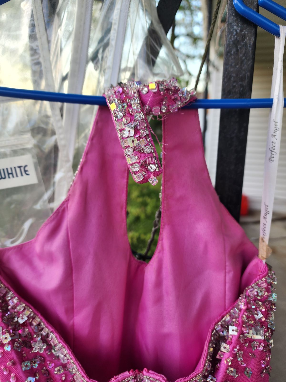Perfect Angel Size 12 Pageant Pink Ball Gown on Queenly