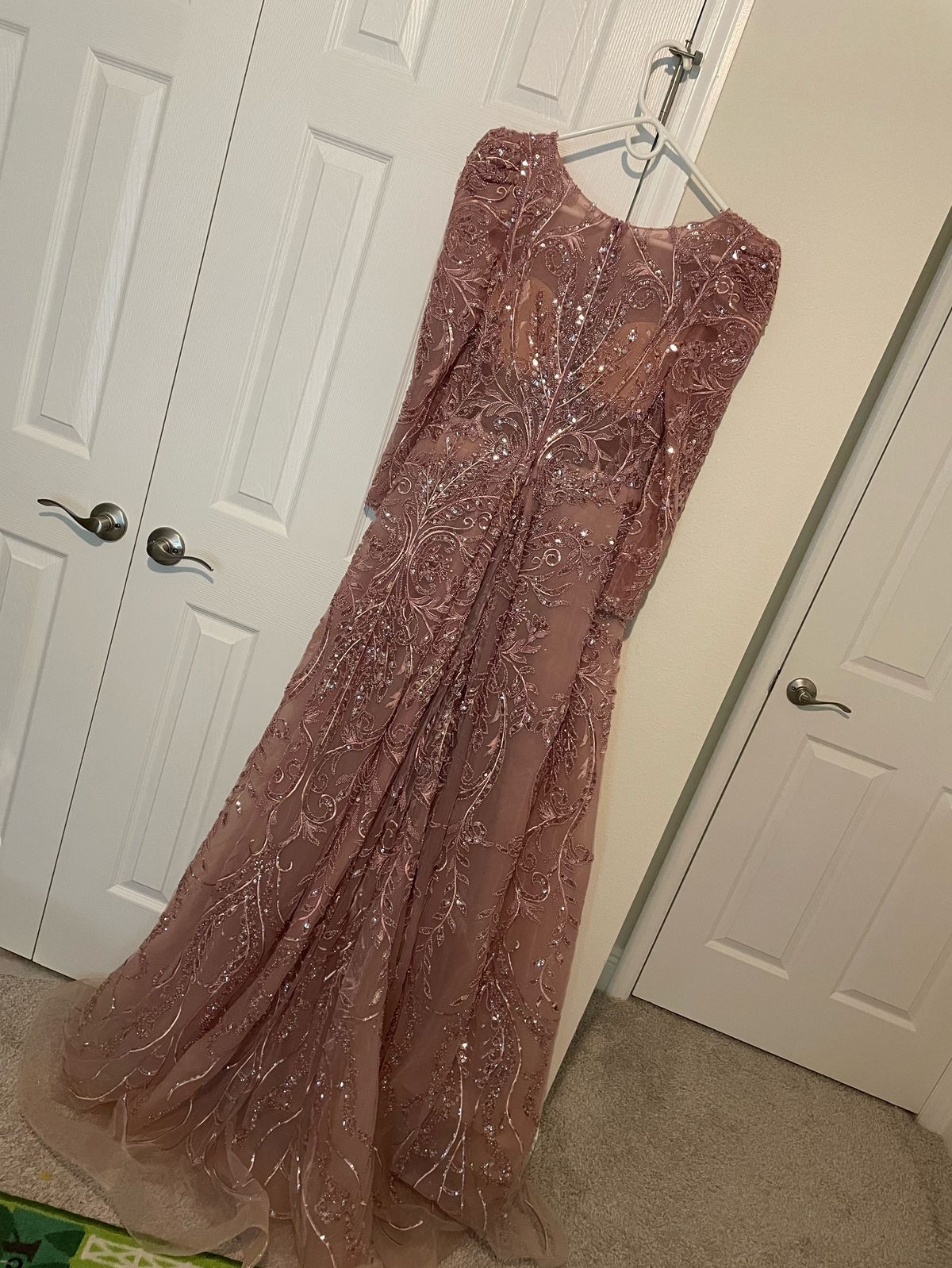 Size 6 Wedding Guest Pink A-line Dress on Queenly