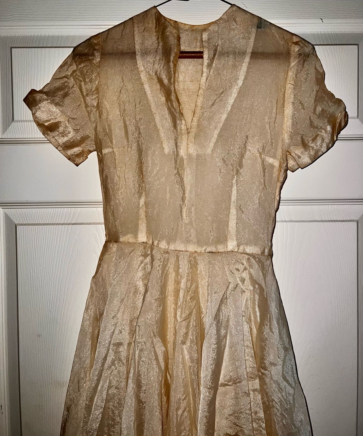 Size XS Wedding Guest Nude A-line Dress on Queenly