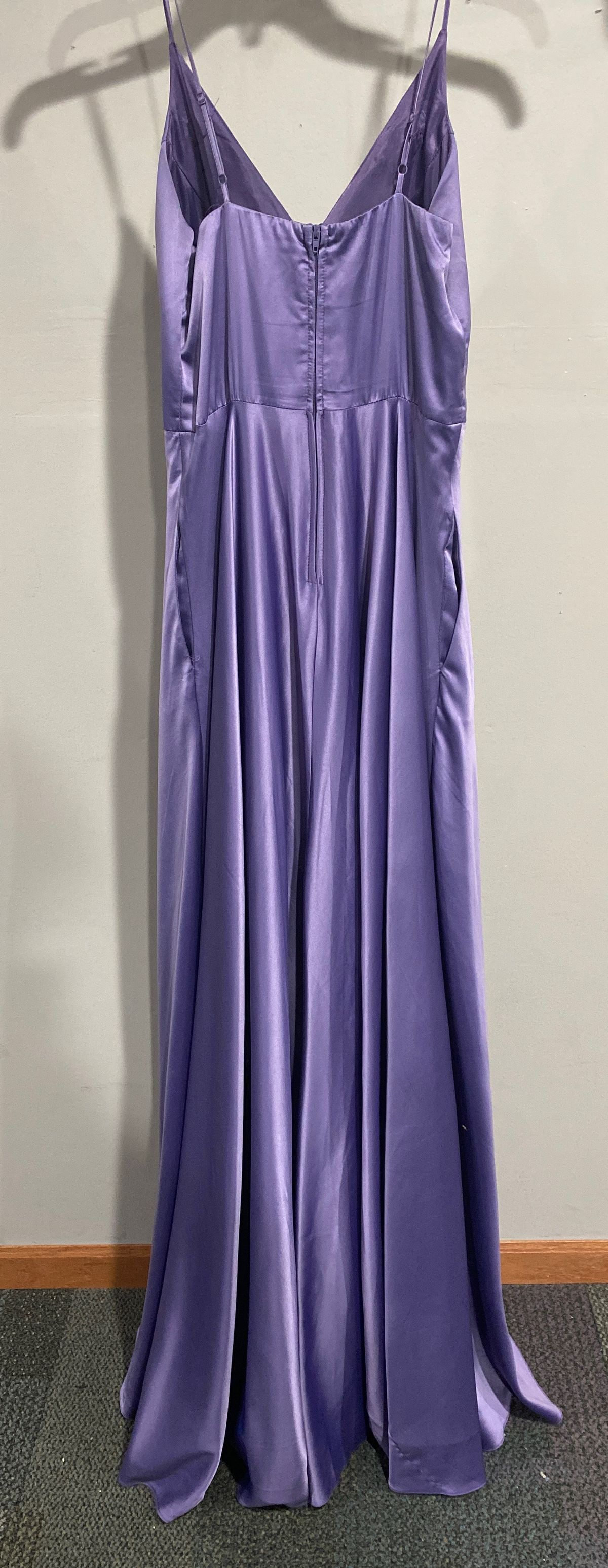 B. Darlin Size 8 Prom Purple A-line Dress on Queenly