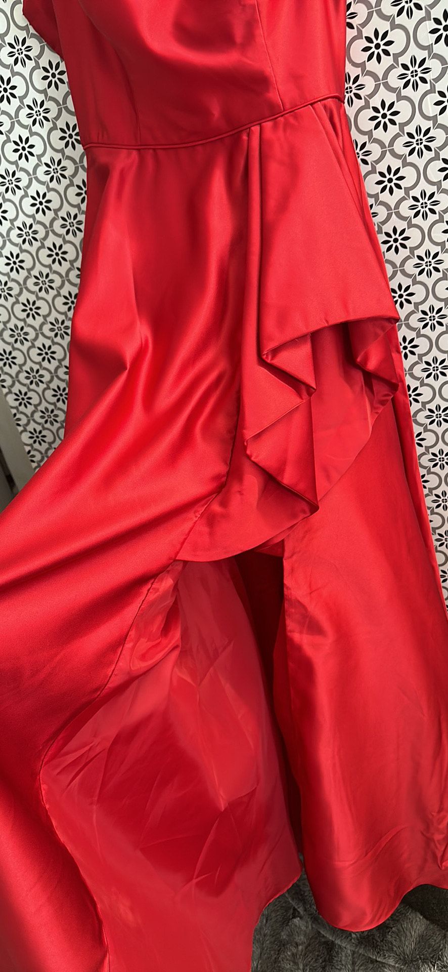 Blondie Nites Size 8 Prom Red A-line Dress on Queenly