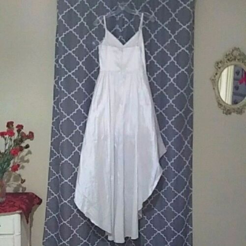 B DARLIN Girls Size 7 White Cocktail Dress on Queenly