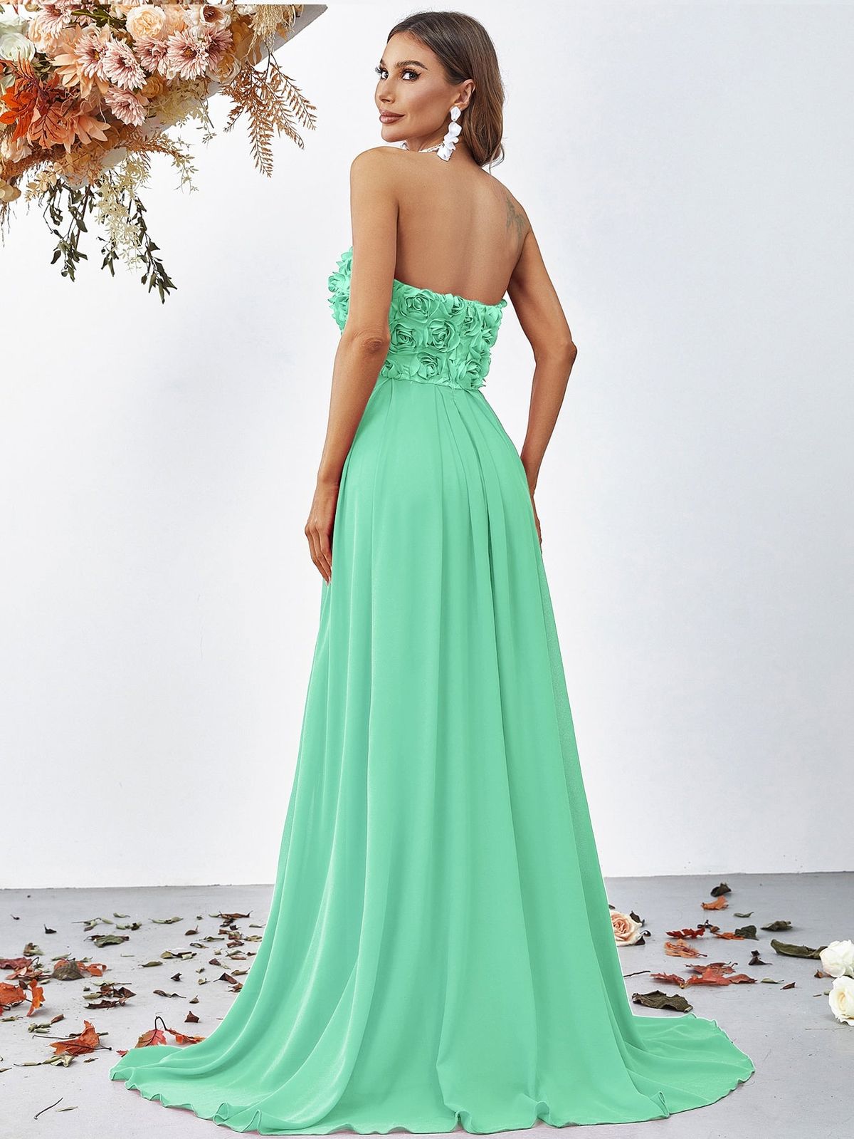 Style FSWD0854 Faeriesty Size M Green A-line Dress on Queenly