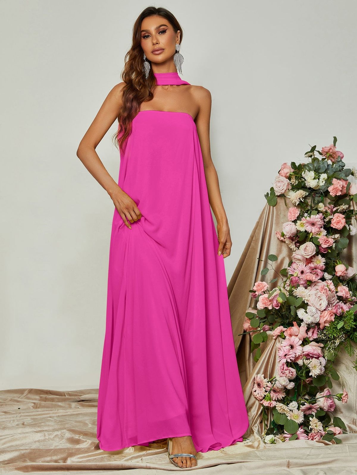 Style FSWD0847 Faeriesty Size XS Hot Pink A-line Dress on Queenly
