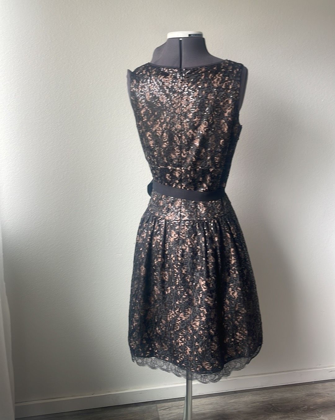 Eliza J Size 8 Black A-line Dress on Queenly