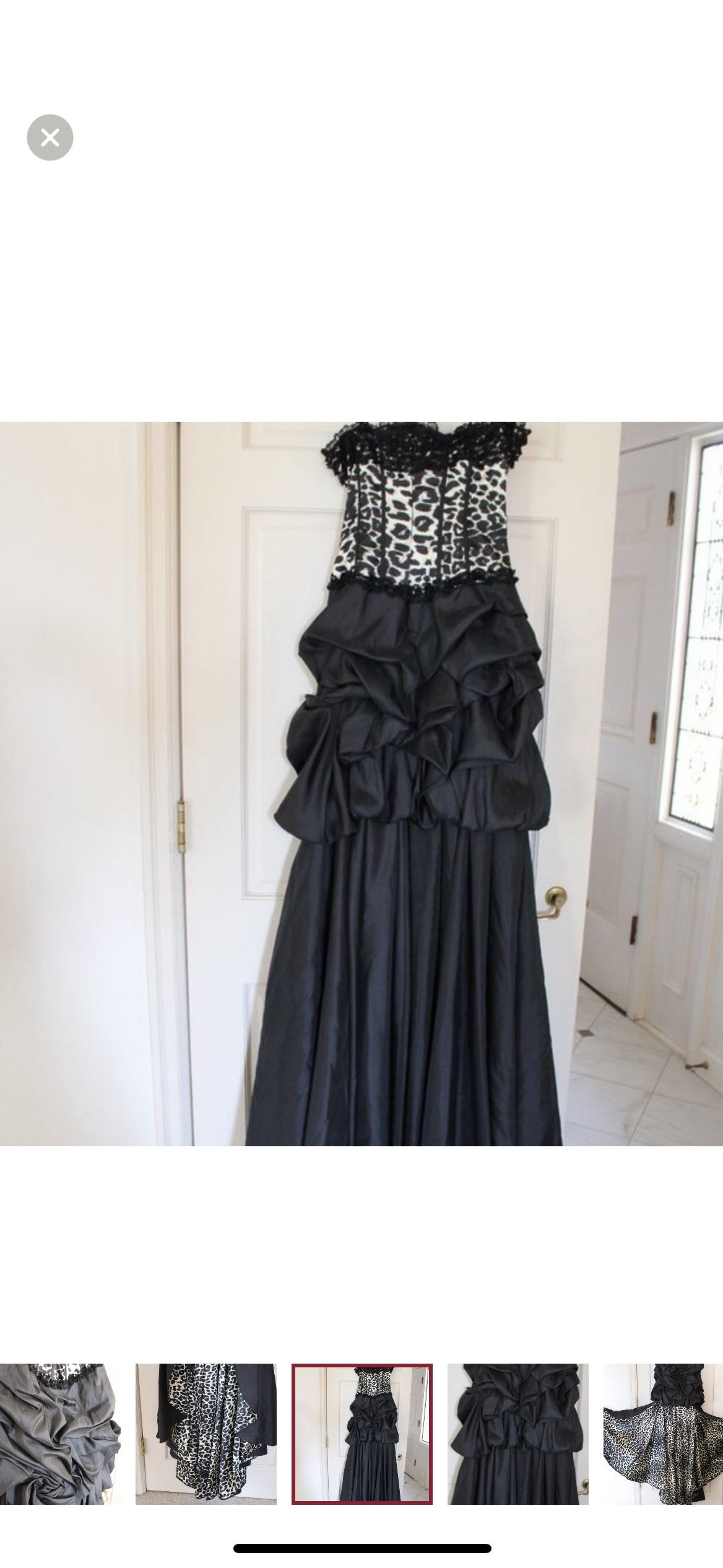 Terani Couture Size 0 Prom Lace Black Mermaid Dress on Queenly