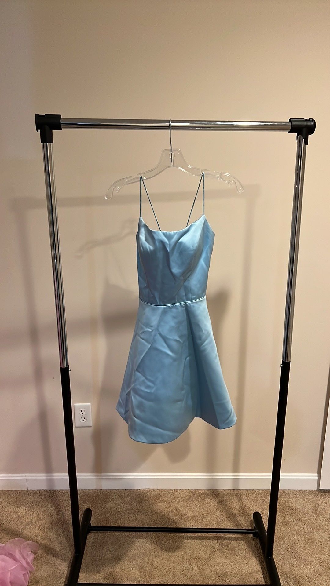 Sherri Hill Size 4 Prom Blue A-line Dress on Queenly