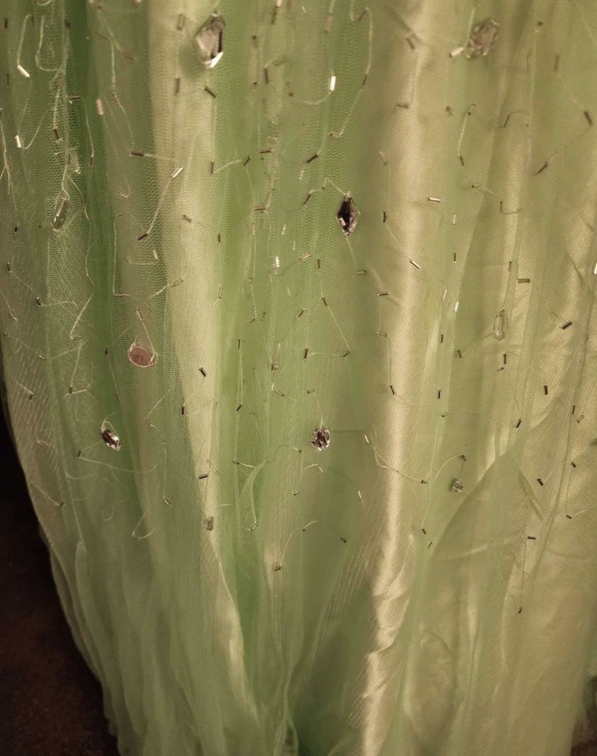 Size XL Green Ball Gown on Queenly