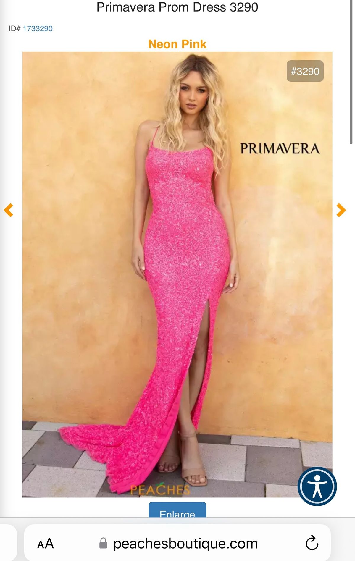 Primavera Size 00 Prom Pink Floor Length Maxi on Queenly