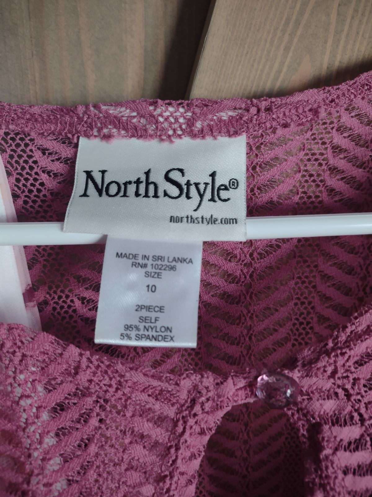 North Style  Size 10 Pink Floor Length Maxi on Queenly