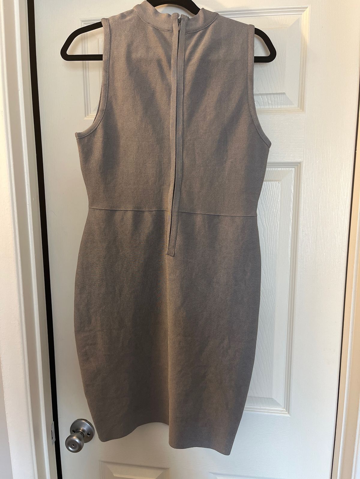 Venus Size L Homecoming Silver Cocktail Dress on Queenly