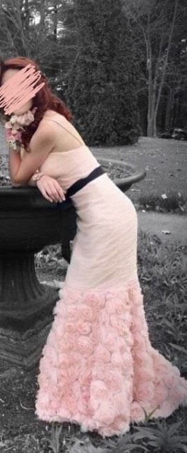Js Collection Size 2 Prom Light Pink Mermaid Dress on Queenly