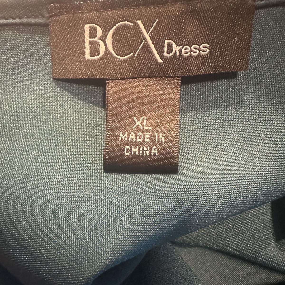 BCX Size XL Homecoming High Neck Green Cocktail Dress on Queenly