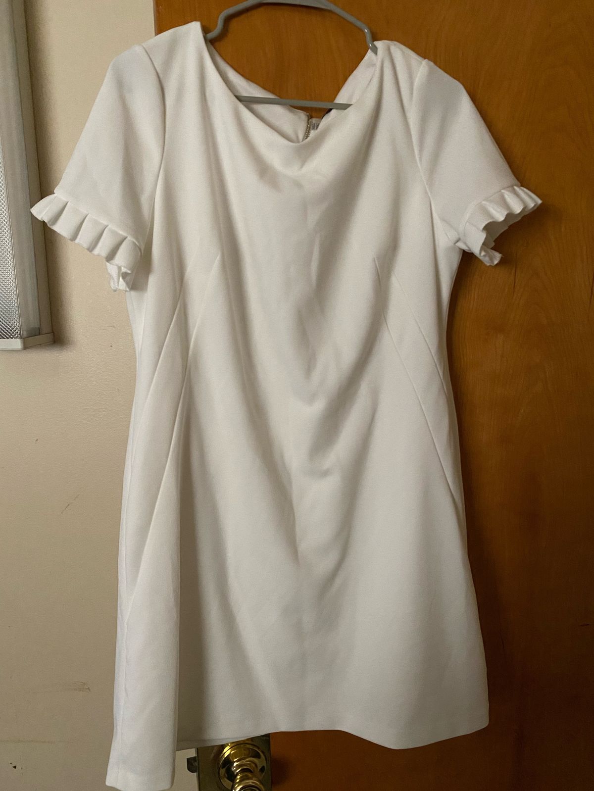 Tommy hilfiger Size 14 Wedding Guest White Floor Length Maxi on Queenly