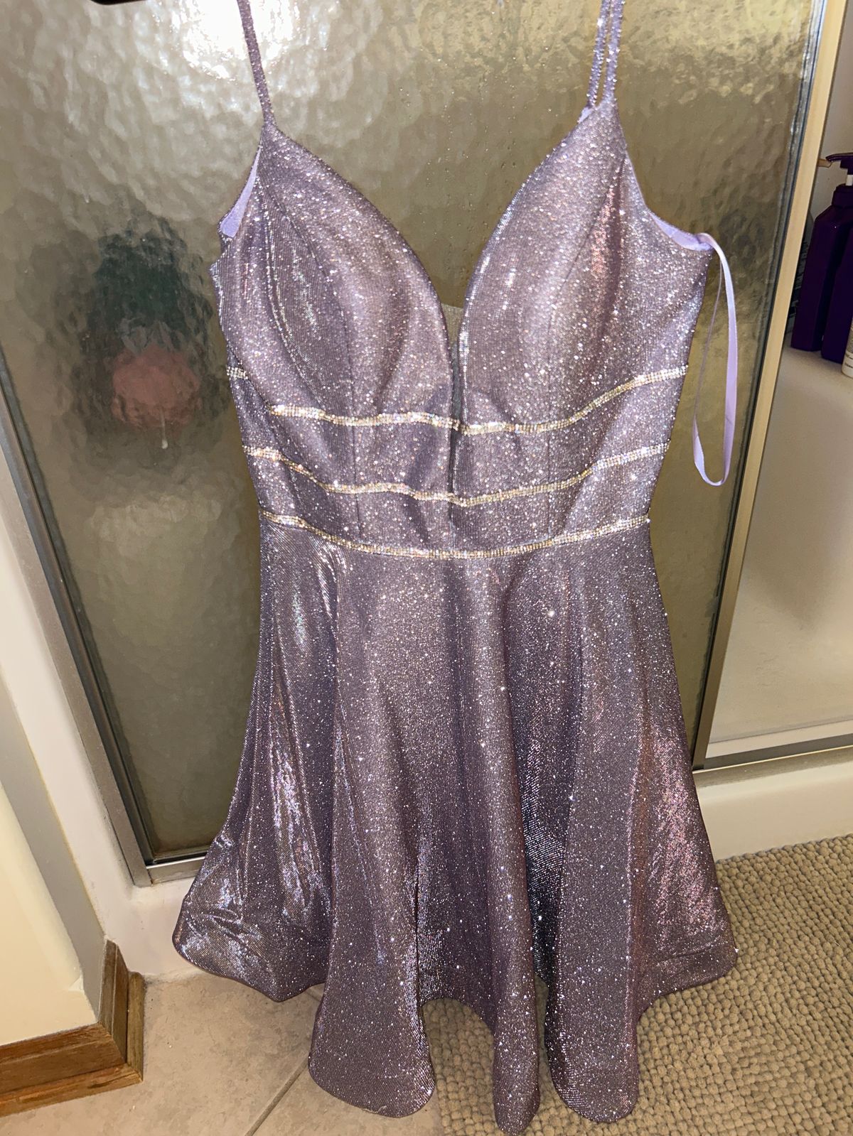 Size S Prom Purple A-line Dress on Queenly