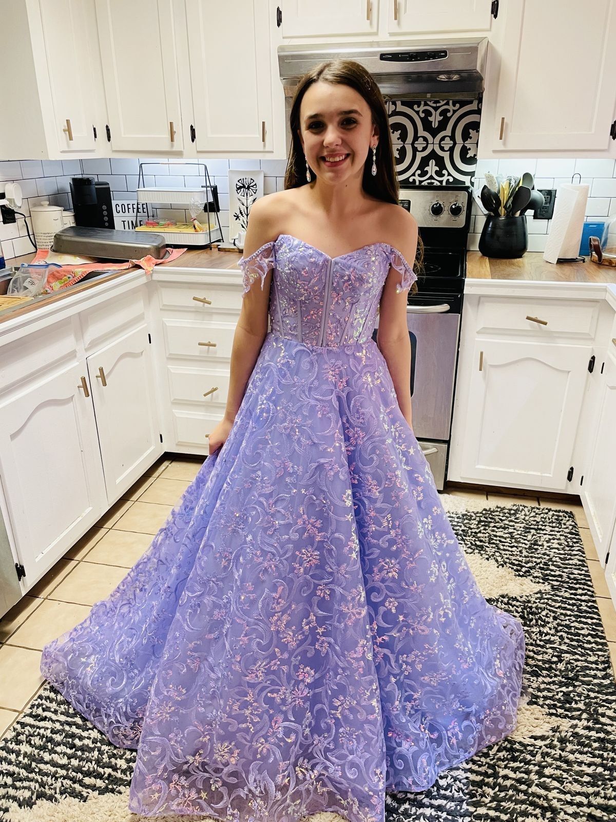 Purple One Shoulder Prom Dress: Elegant Tulle, Appliques, Beads, Crystals  Ideal For Formal And Special Occasions From Weddinggarden0931, $141.41 |  DHgate.Com