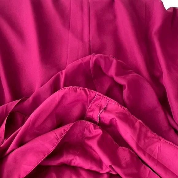 Plus Size 22 Prom Strapless Hot Pink Ball Gown on Queenly