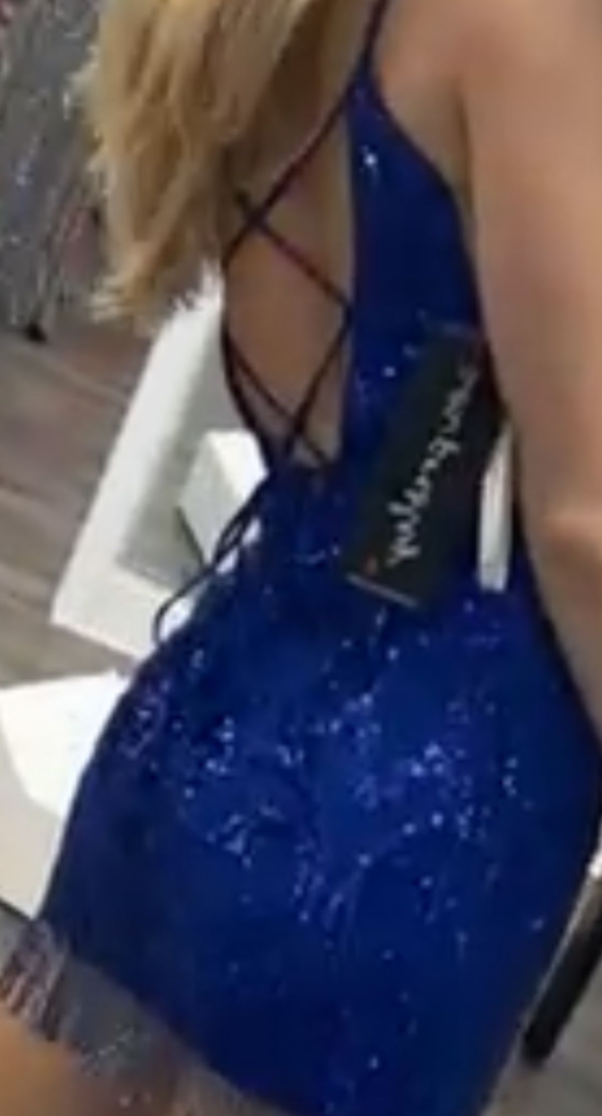 Size 2 Prom Blue Cocktail Dress on Queenly