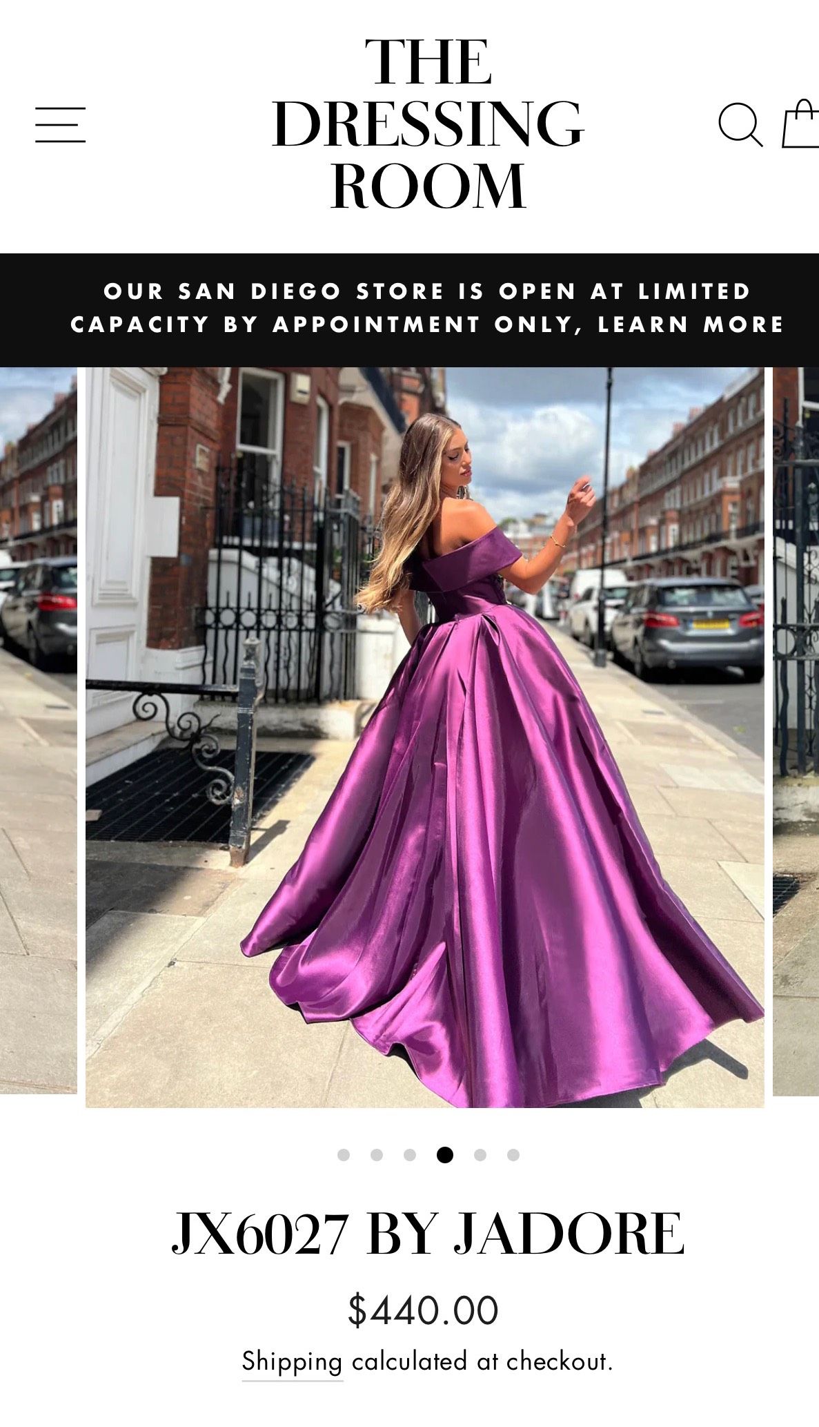 Size 10 Prom Purple Ball Gown on Queenly