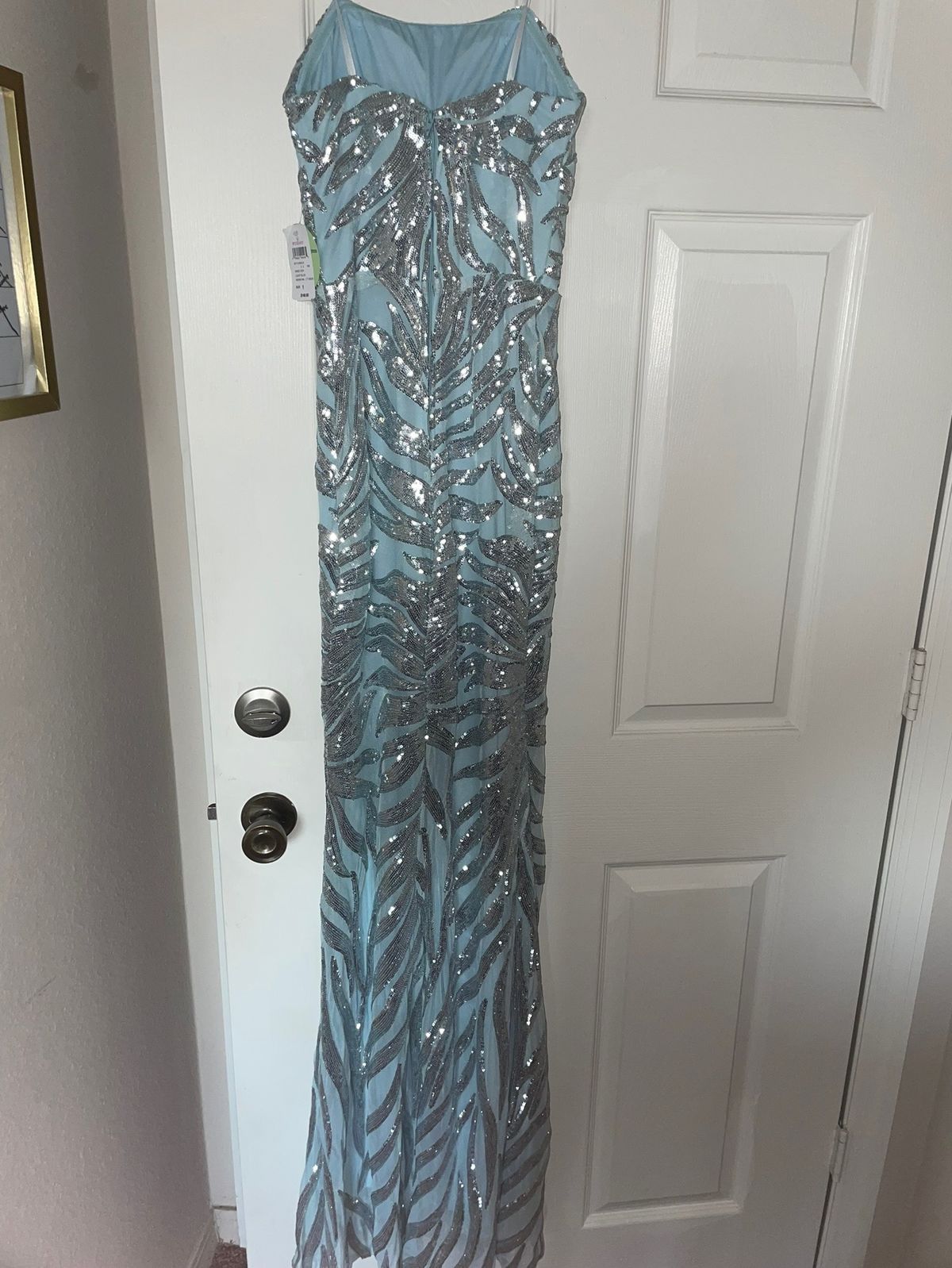 Windsor Size 2 Prom Blue Mermaid Dress on Queenly