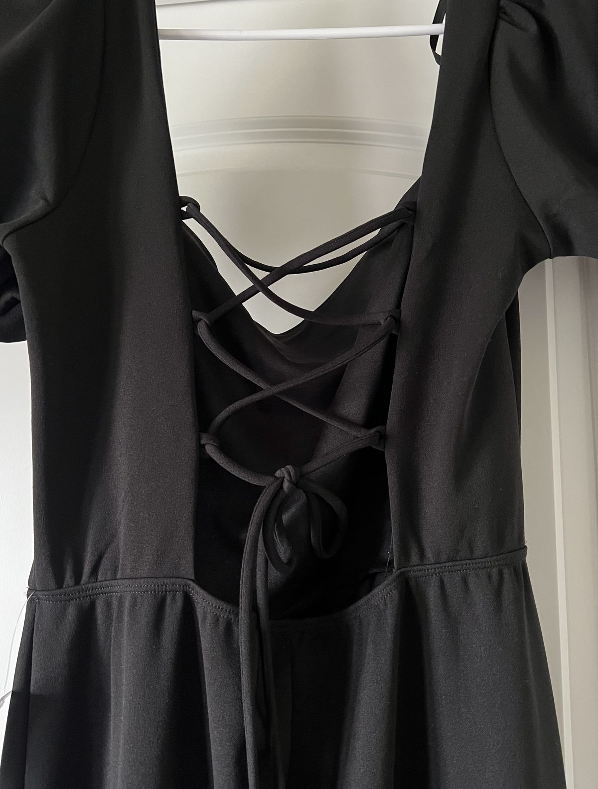 Size 14 Black Side Slit Dress on Queenly