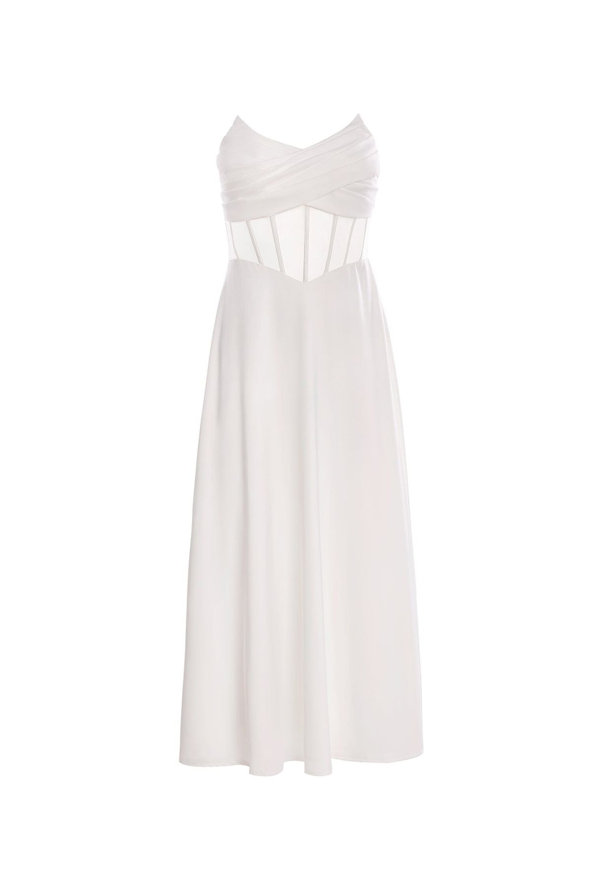 Style Rossana Alamour The Label Size XS Sheer White Cocktail Dress on Queenly