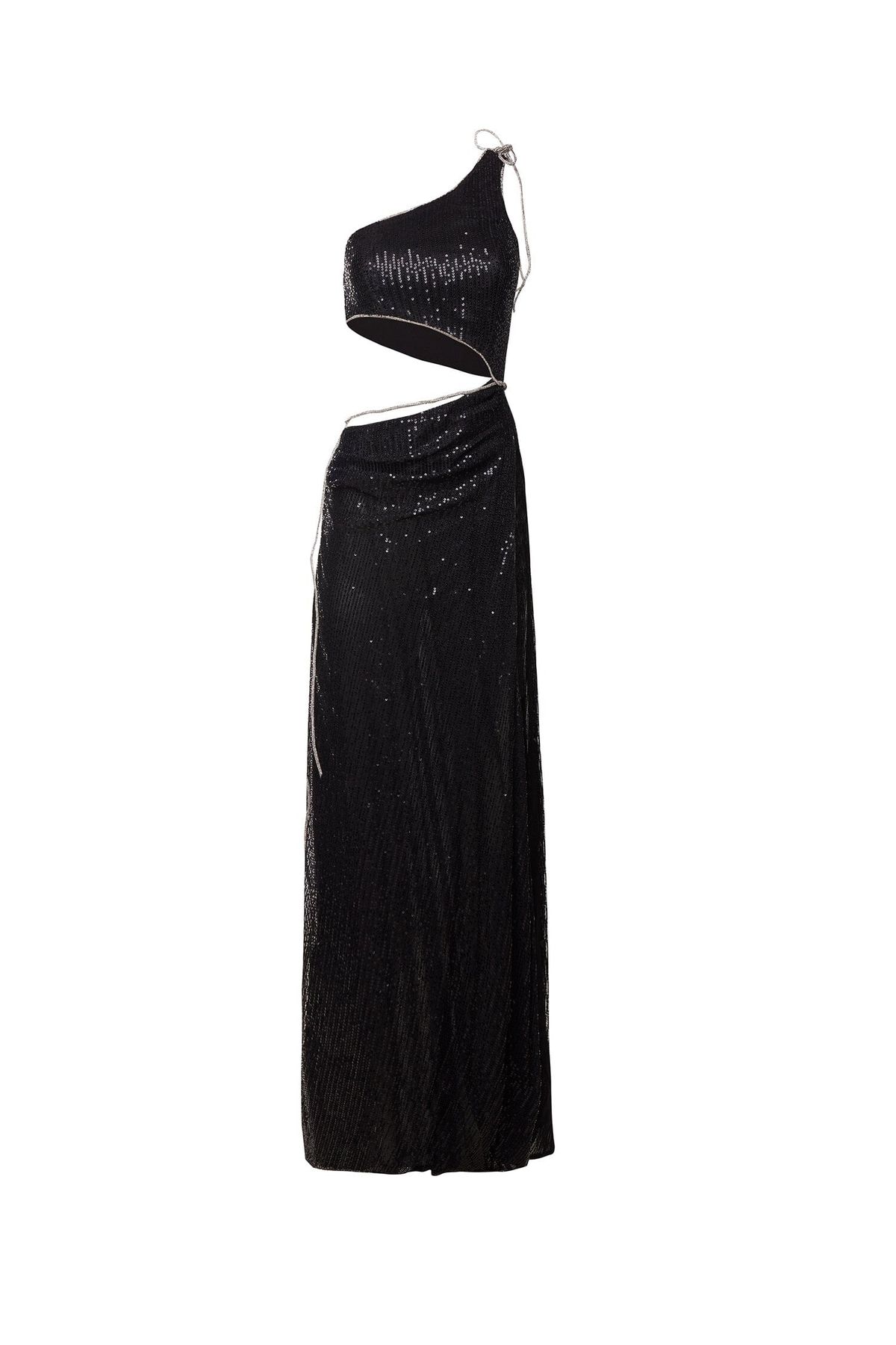 Style Dinah Alamour The Label Size S One Shoulder Black Side Slit Dress on Queenly