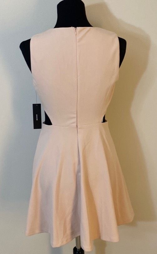Lulus Size M Nude A-line Dress on Queenly