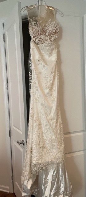 Size 4 White Mermaid Dress on Queenly
