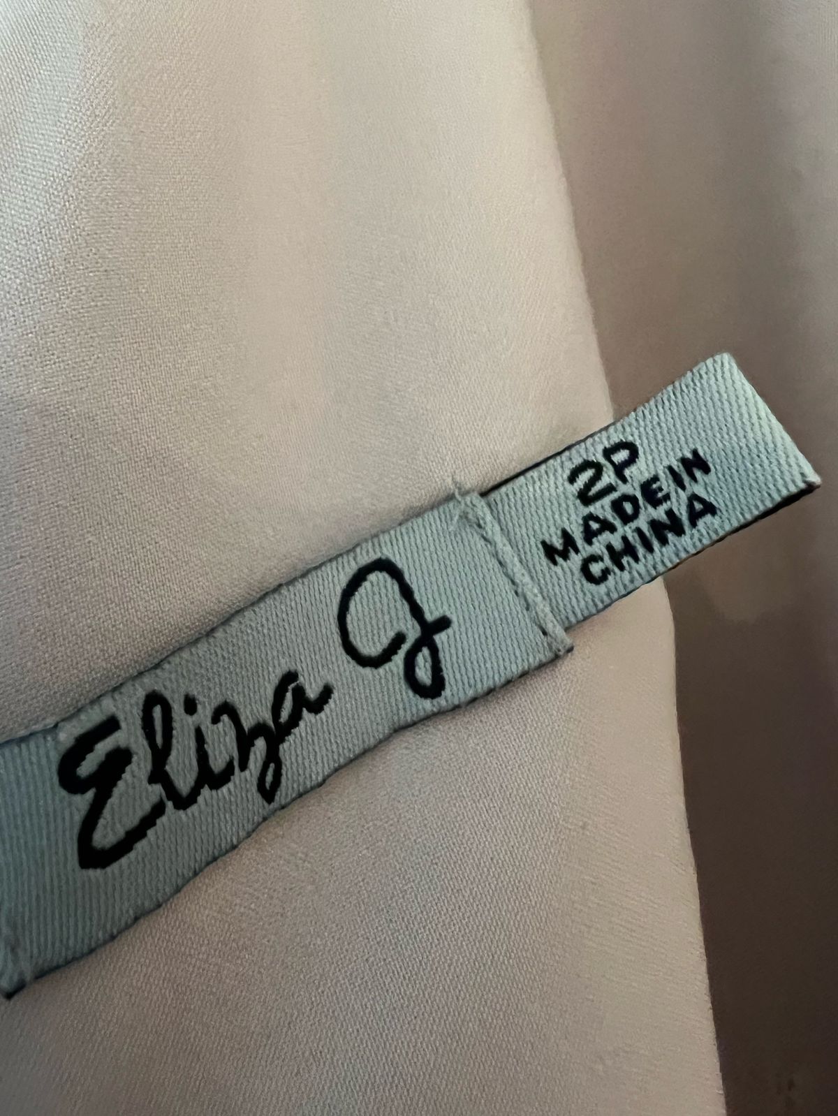 Eliza J Size 2 Wedding Guest Nude Floor Length Maxi on Queenly