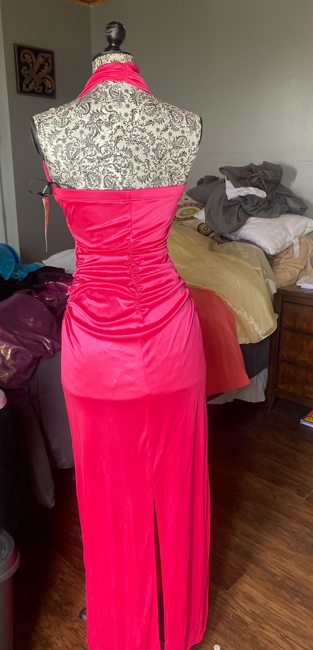 My Michelle Size M Prom Pink Floor Length Maxi on Queenly