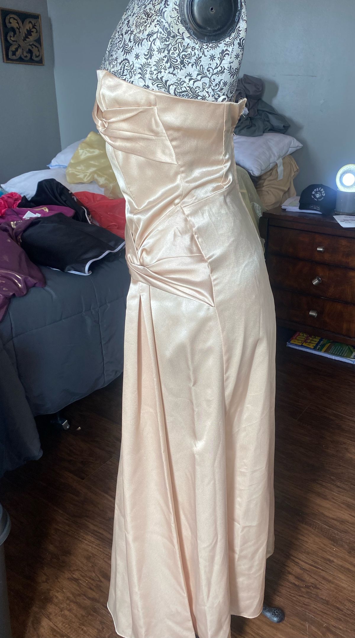 Size XS Prom Nude Floor Length Maxi on Queenly