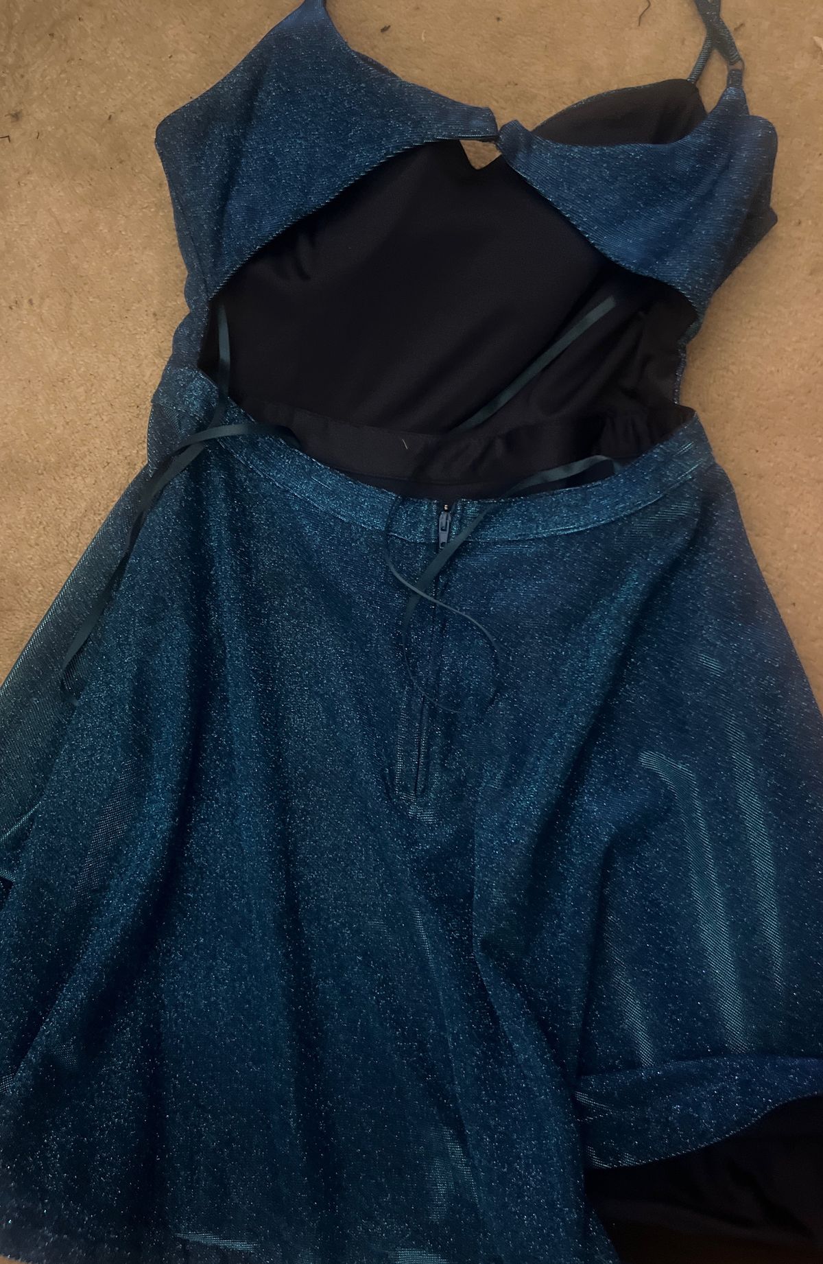 City Triangles Size M Prom Blue A-line Dress on Queenly
