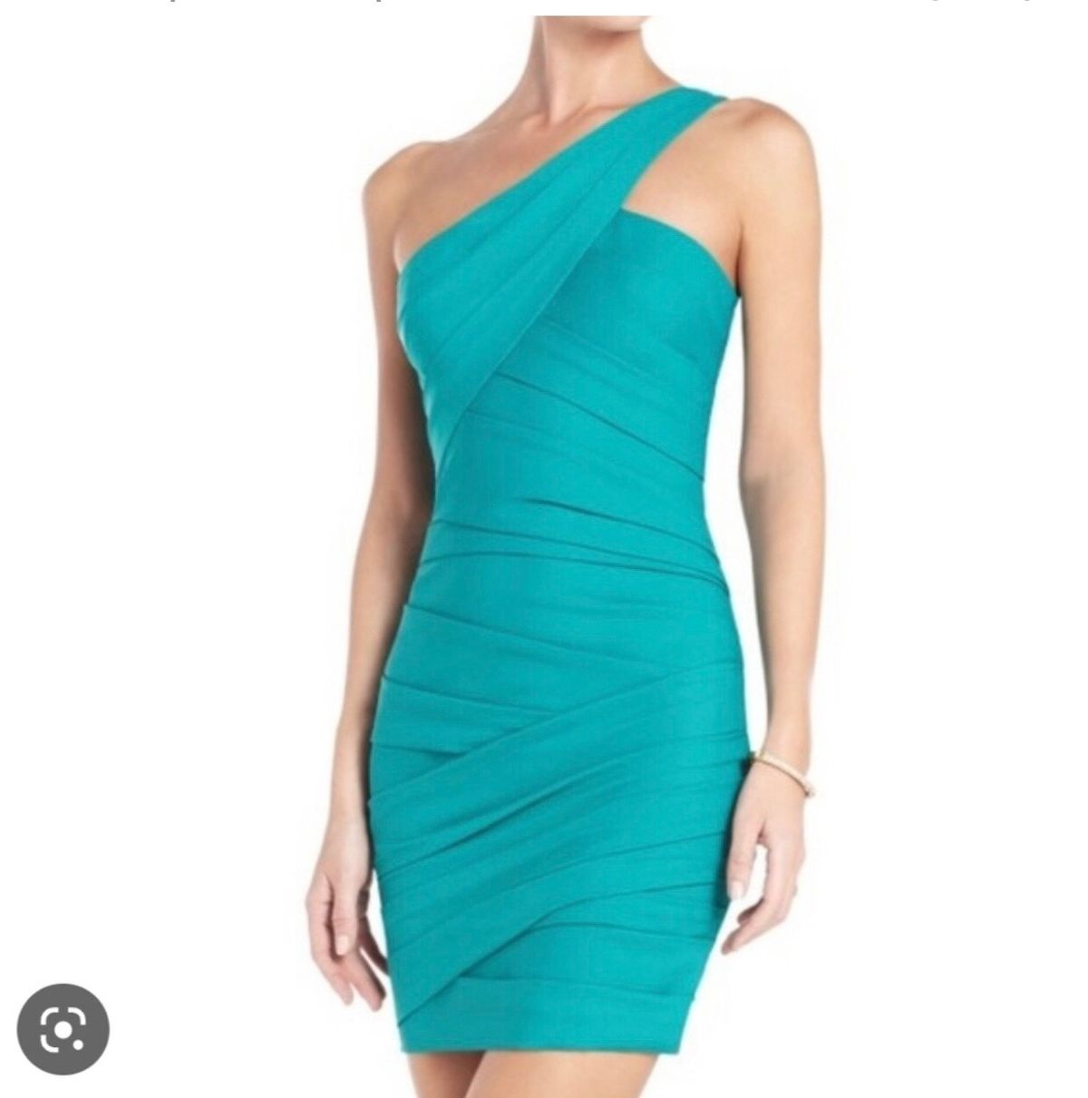 BCBG Size 0 Pageant Green Cocktail Dress on Queenly