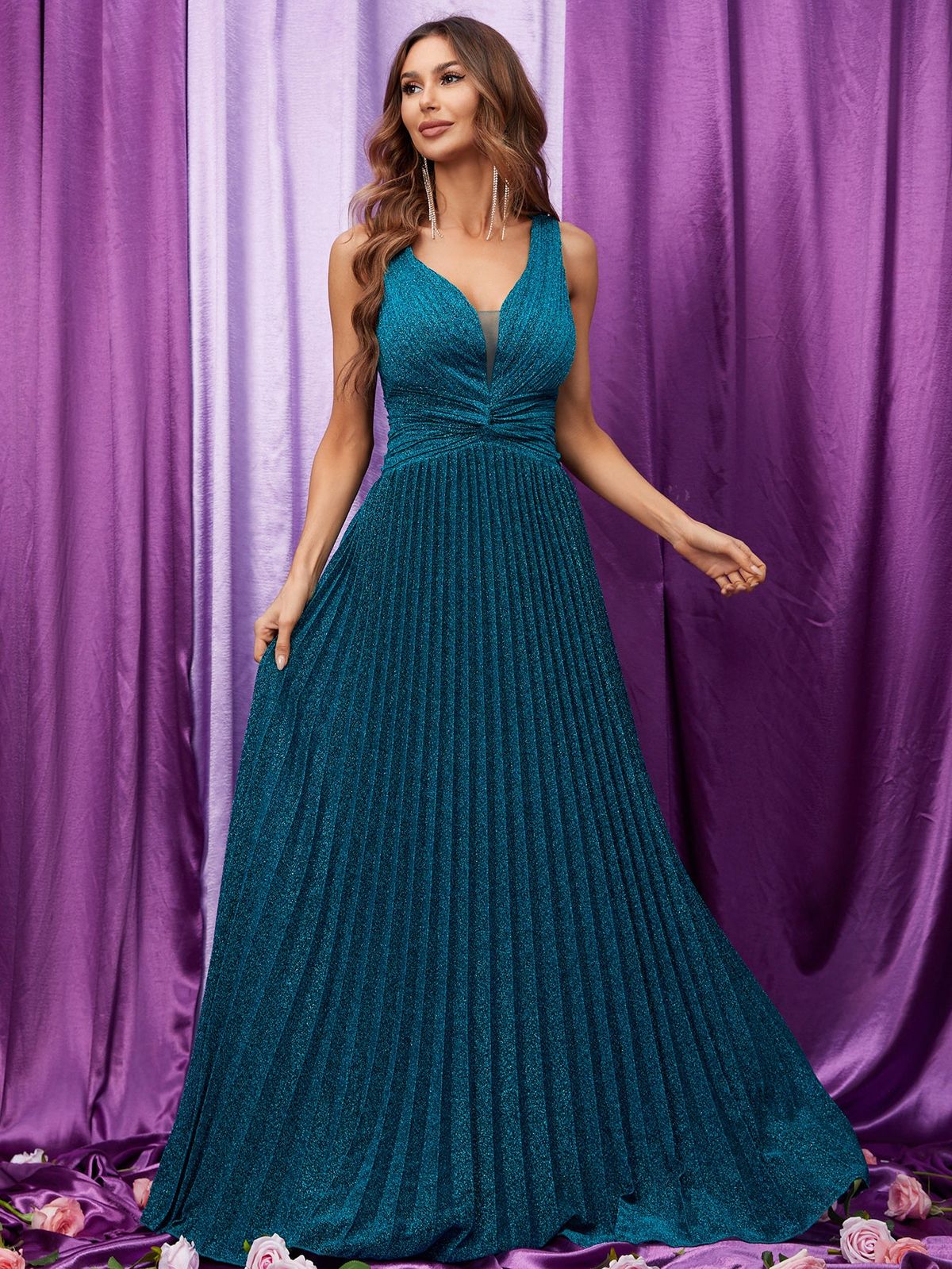 Style FSWD0972 Faeriesty Size S Green A-line Dress on Queenly