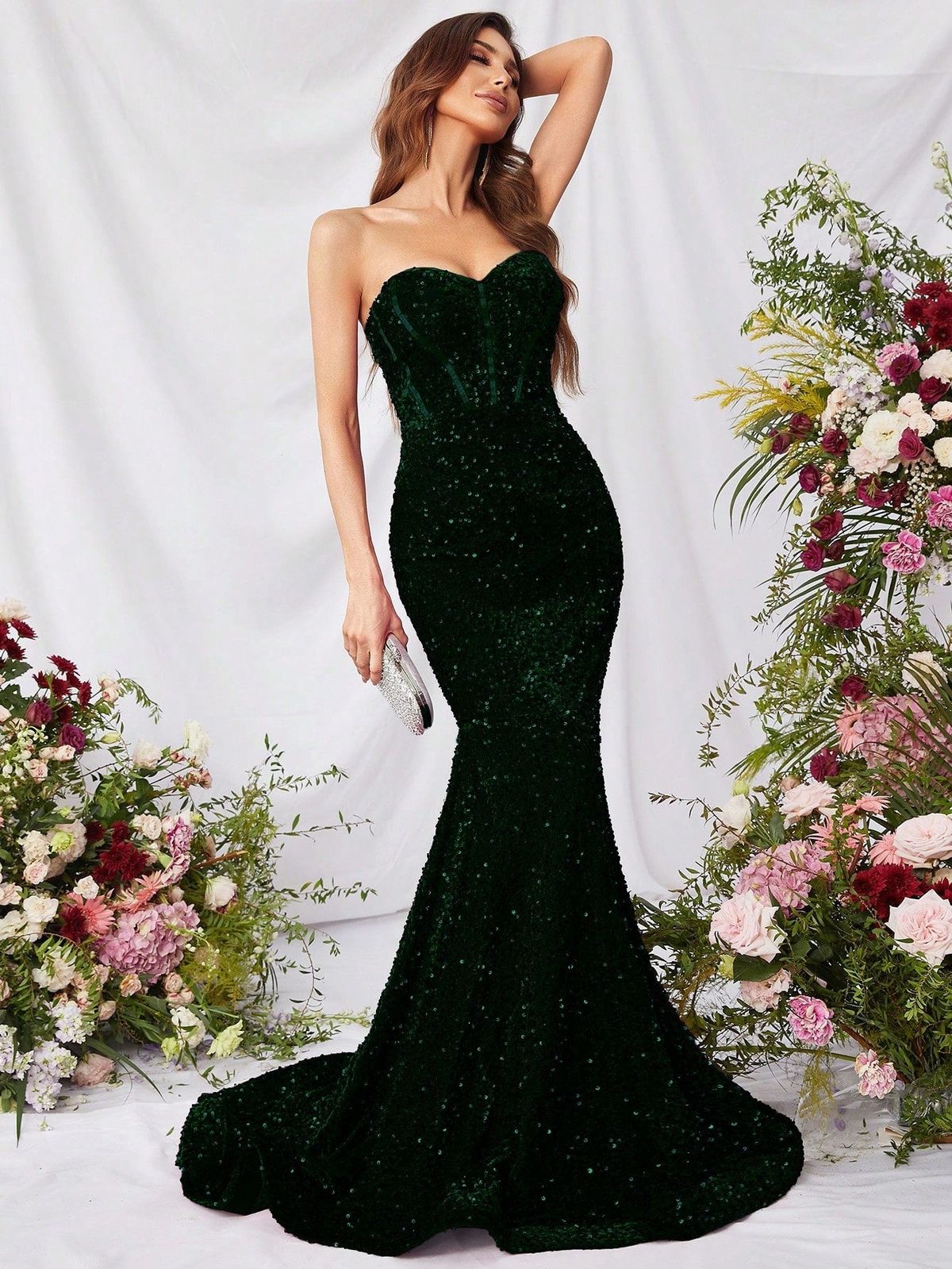 Style FSWD0633 Faeriesty Size XS Prom Green Mermaid Dress on Queenly